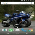 Além do papel de parede animado para Android Suco, baixar do arquivo apk gratuito da imagem de fundo Moto Esportivo.