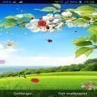Além do papel de parede animado para Android Outono, baixar do arquivo apk gratuito da imagem de fundo Primavera.