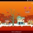 Além do papel de parede animado para Android Árvore com folhas caindo , baixar do arquivo apk gratuito da imagem de fundo Festival da Primavera.