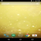 Além do papel de parede animado para Android Cocker spaniel, baixar do arquivo apk gratuito da imagem de fundo Chuva de estrelas.