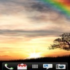 Além do papel de parede animado para Android Girafa HD, baixar do arquivo apk gratuito da imagem de fundo Nascer do sol.