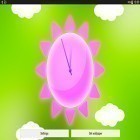 Além do papel de parede animado para Android Galáxia 3D , baixar do arquivo apk gratuito da imagem de fundo Relógio com tempo ensolarado.