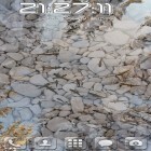 Além do papel de parede animado para Android Relógio Preto, baixar do arquivo apk gratuito da imagem de fundo Água verdadeira.