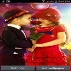 Além do papel de parede animado para Android Flores chuvosas , baixar do arquivo apk gratuito da imagem de fundo Dia dos Namorados 2015.