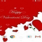 Além do papel de parede animado para Android Líquido, baixar do arquivo apk gratuito da imagem de fundo Dia dos Namorados.