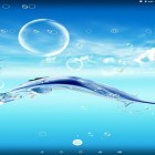 Além do papel de parede animado para Android Cisnes , baixar do arquivo apk gratuito da imagem de fundo Bolha da água.