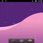 Além do papel de parede animado para Android Flor de cerejeira, baixar do arquivo apk gratuito da imagem de fundo Onda de água.