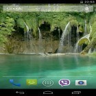 Baixar Vídeo de Cachoeira para Android, bem como dos outros papéis de parede animados gratuitos para Samsung Wave.