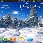 Além do papel de parede animado para Android Gotículas de Vaga-lume HD, baixar do arquivo apk gratuito da imagem de fundo Inverno: Sol frio.