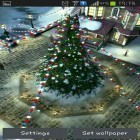 Além do papel de parede animado para Android Mundo de elfos, baixar do arquivo apk gratuito da imagem de fundo Vila do inverno 3D.