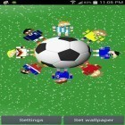 Além do papel de parede animado para Android Bolas HD , baixar do arquivo apk gratuito da imagem de fundo Robôs de futebol do mundo.