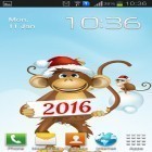 Além do papel de parede animado para Android Vaga-lumes , baixar do arquivo apk gratuito da imagem de fundo Ano do macaco.